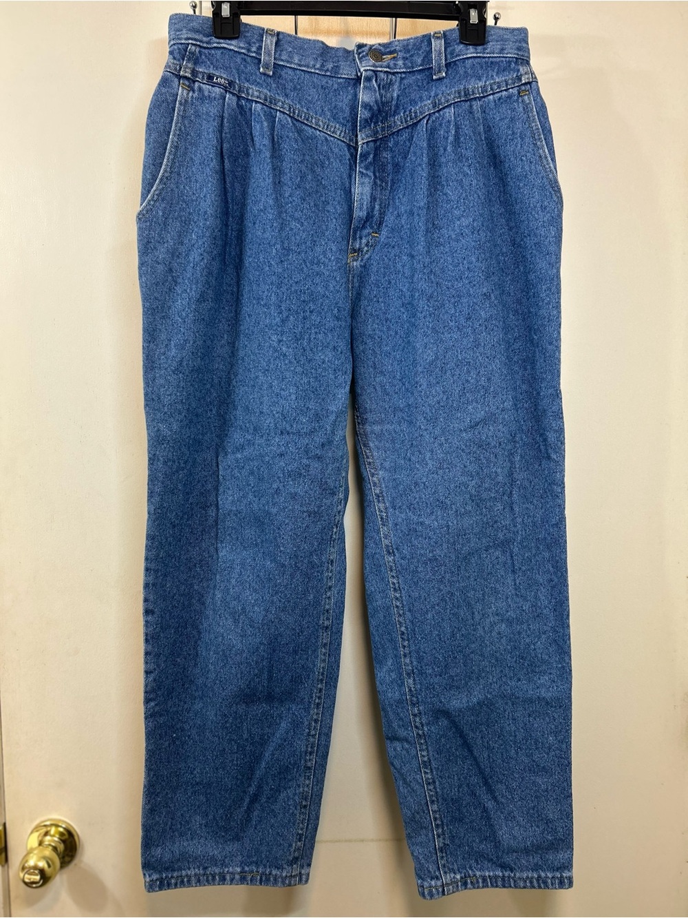 Lee Classic Straight Leg Jeans in Medium Blue